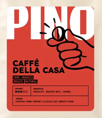 Caffè della Casa, 100% arabica, etichetta rossa